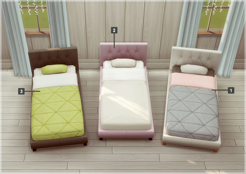sims 4 toddler bed frame and mattress